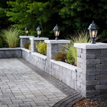 Weston Stone™ 3 Pc - Antiqued Garden Wall System by Belgard