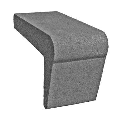 Remodel Bullnose Coping by Tremron - 30mm thick - 4" Lip