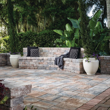 Weston Stone™ 3 Pc - Antiqued Garden Wall System by Belgard