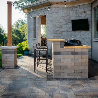 Easton Stone™ 3 Pc - Modern Garden Wall System by Belgard