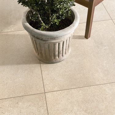Clearance - Foundation - Porcelain Pavers - 24x24 - 2 CM - Amber Beige